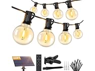 Brightever B0G4M1VT5F 100FT Solar String Lights Outdoor