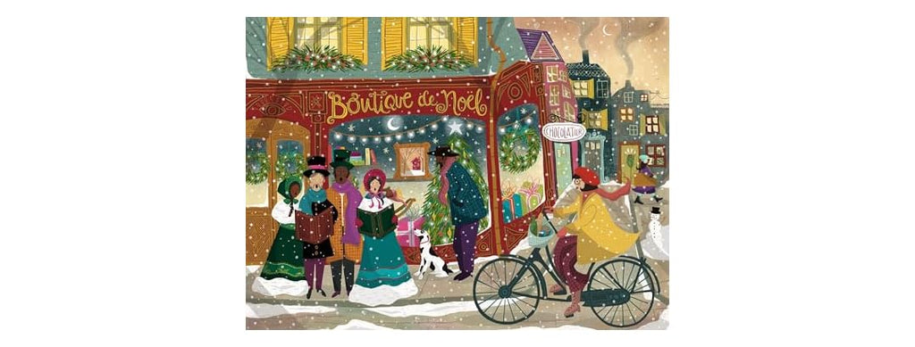 Springbok Boutique de Noel 500 Piece Jigsaw Puzzle