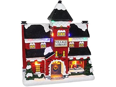 Top Treasures Christmas Village Library
