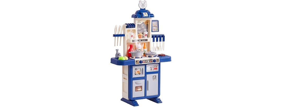 Kids Kitchen Playset, Toddler Kitchen with
