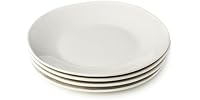 Linen Cream 11 Inch Stoneware Dinner Plates