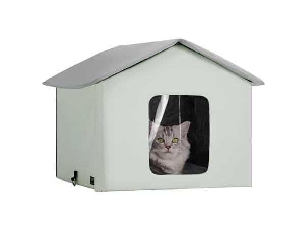 VEVOR Heated Cat House