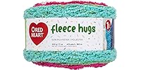 RED HEART Fleece Hugs Yarn, Lilies
