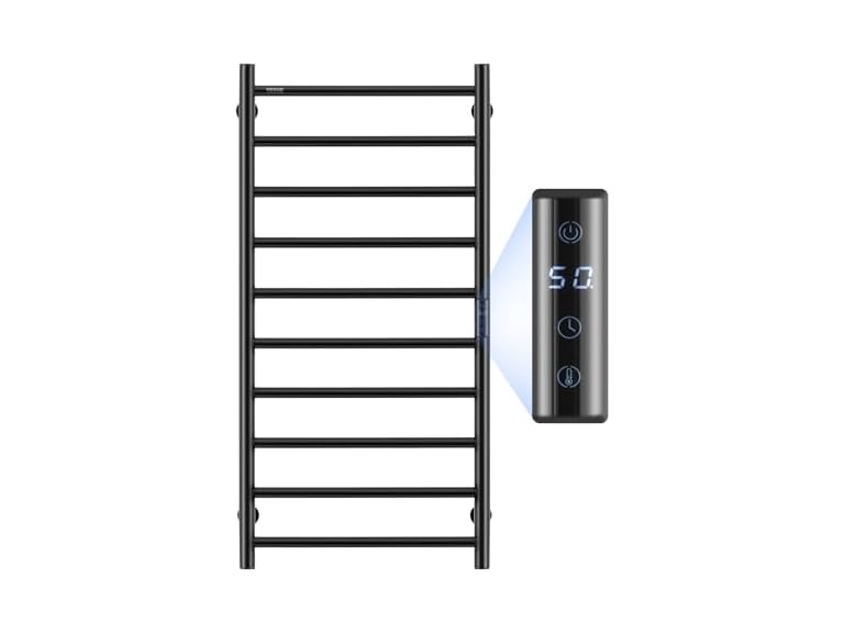 VEVOR 10 Bars Towel Warmer Rack, 120V