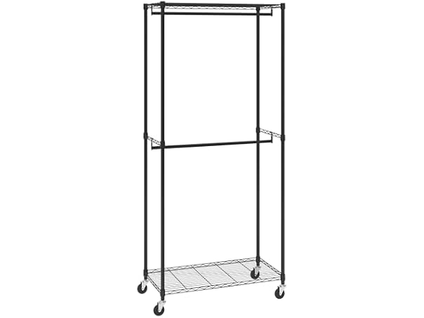 VEVOR Heavy Duty Clothes Rack, Double