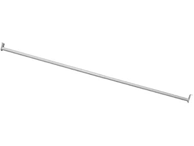 Design House Adjustable Closet Rod, Steel