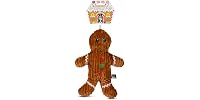 Bow Wow Pet Holiday Plush Gingerbread Man