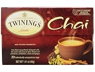 Twinings Chai Tea, Tea Bags, 20-Count Box