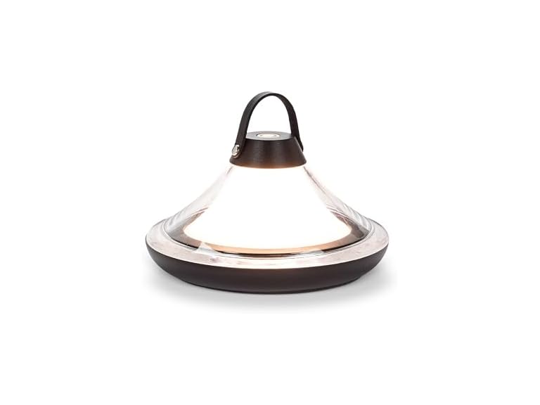 Abbott Collection Bell Shape LED Portable Table Lamp
