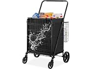 Folding Shopping Cart with Removable Waterproof
