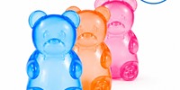 Twilight Squishy Sensory Toys Gummy Bear, 3PK