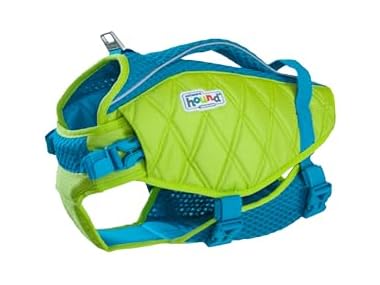 Outward Hound Standley Sport Green Lifejacket