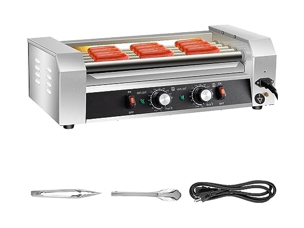 VEVOR Hot Dog Roller, 12 Hot Dog