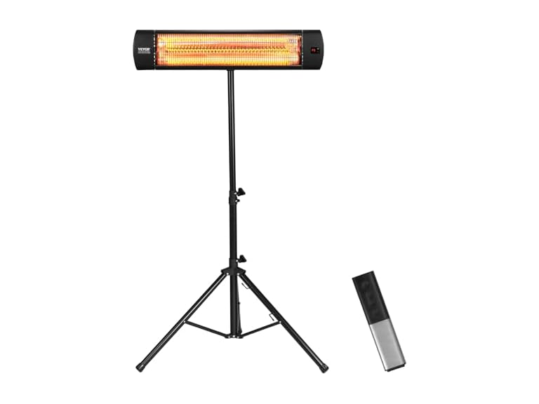 Infrared Heater, 1500W Remote Control Electric