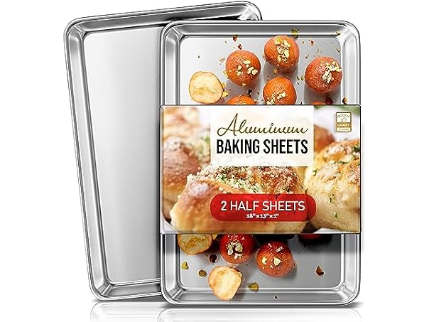 EATEX Aluminum Baking Sheet Set, 2-Pack