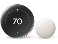 Google Nest 4th Gen Thermostat + 2nd Gen Sensor - Siver