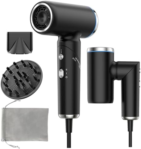 WEEYUM Folable hair dryer-Blcak