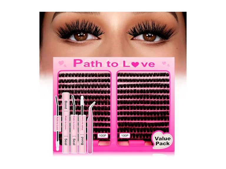 448pcs Lash Clusters Kit