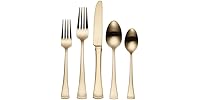 Lenox Silverware Set For 12, Portola Gold