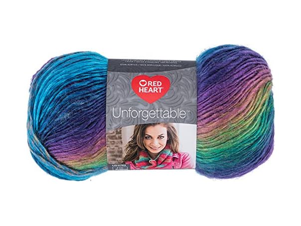 RED Heart E793.1975 Boutique Unforgettable Yarn, Gossamer