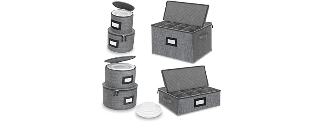 Dinnerware Storage Containers 6-Pack