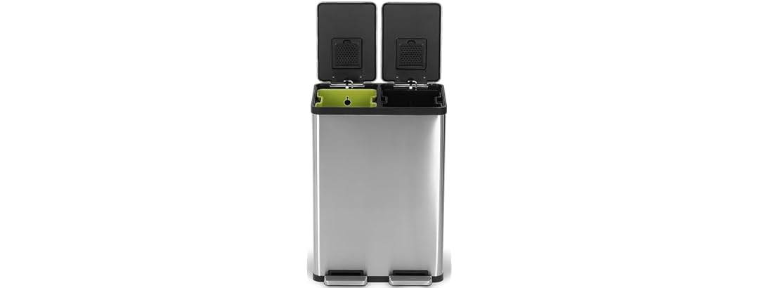 Simpli-Magic 16 Gallon Rectangular Trash Can