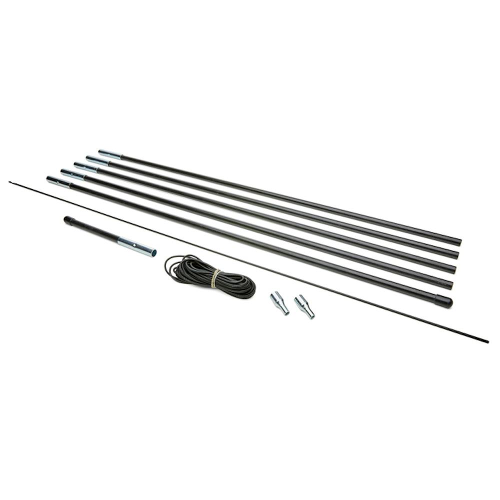 Fiberglass Tent Pole Replacement Kit, 11 mm