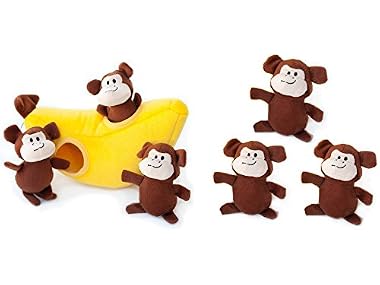 ZippyPaws Monkey Banana Set