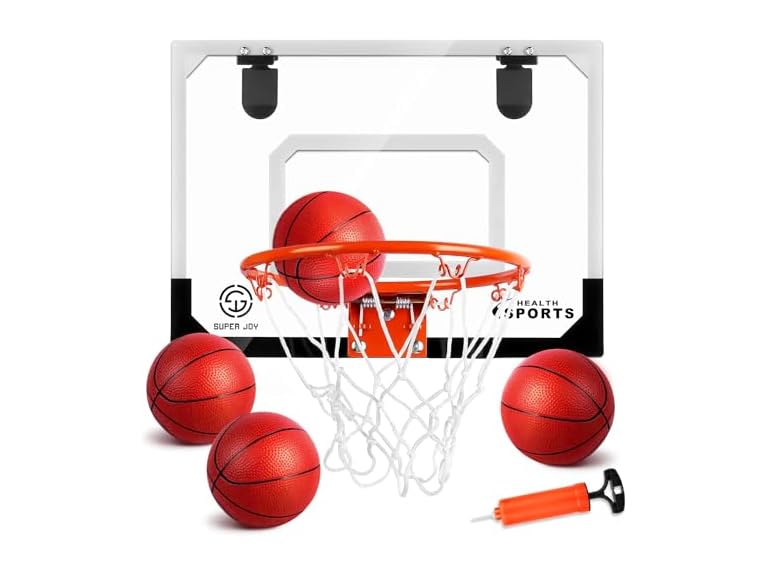 Over The Door Mini Basketball Hoop Set