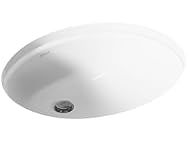 Kohler Caxton Oval 17 x 14 Undermount bathroo