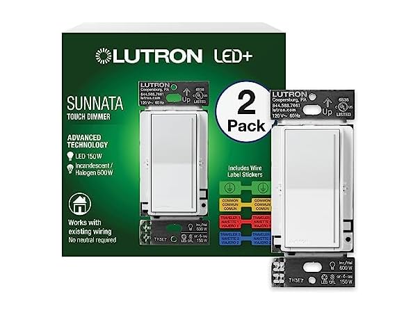 Lutron Sunnata Touch Dimmer Switch