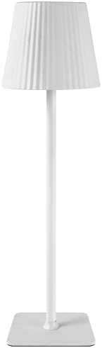 Mikasa 14.8" White Rechargeable LED Lamp
