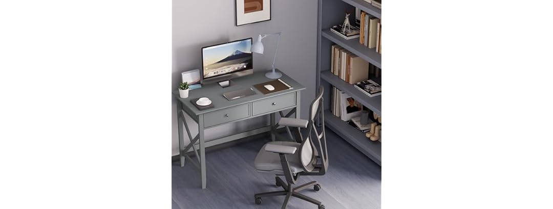 Writing Computer Desk With Drawers