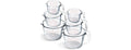 Eatex Glass Measuring Cups Set of 6 - Liquid