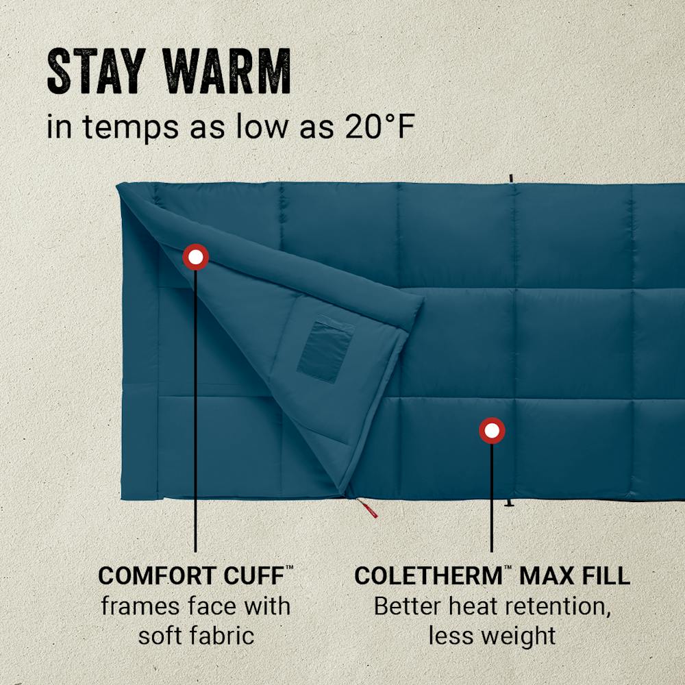 Kompact™ 20°F Rectangle Sleeping Bag