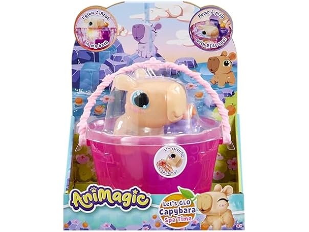 Animagic Let's Glo Capybara Spa Time
