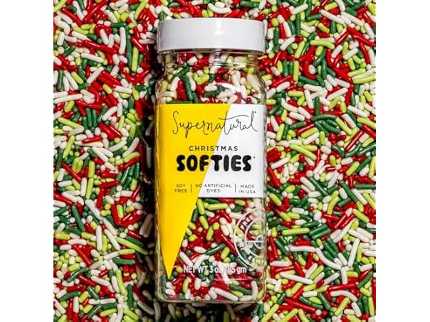 Christmas Softies Natural Sprinkles by Supernatu
