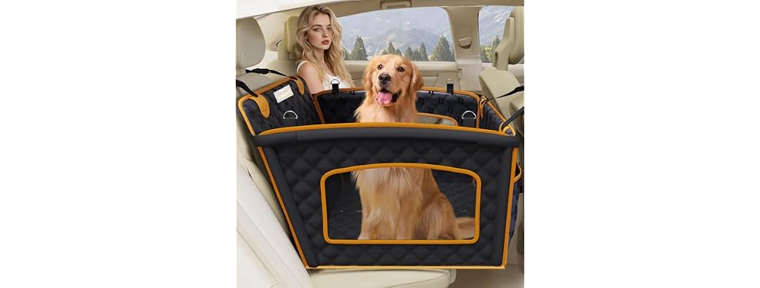 COZEER Dog Car Seat for Large Dogs