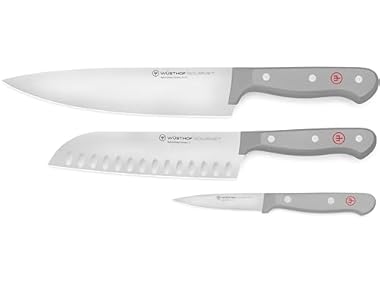 WUSTHOF Gourmet Grey 3-Pc Prep Set