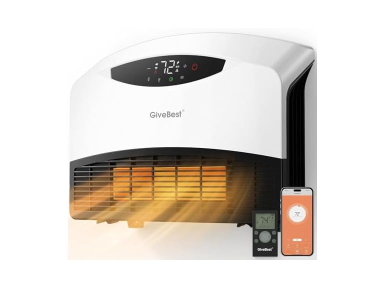 GiveBest Electric Wall Heater with WiFi