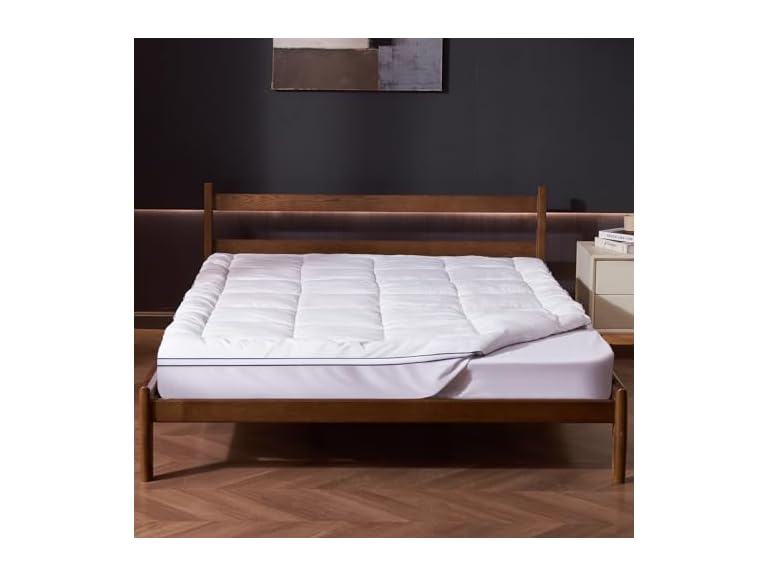 Mattress Topper, Queen Size, 1" Thickness, Fiber