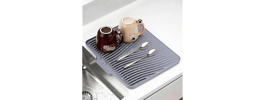 COPLIB Silicone Dish Drying Mat
