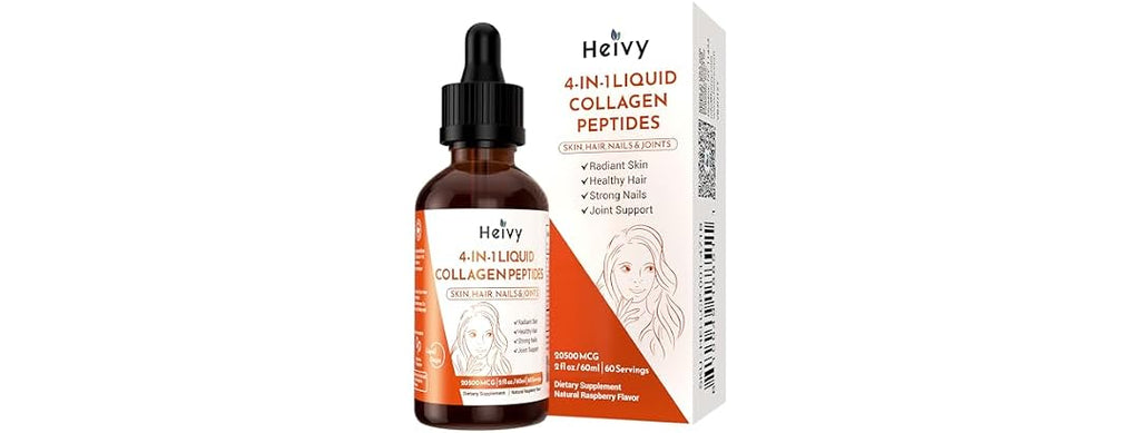 Heivy 4in1 Liquid Collagen Peptides 2 oz