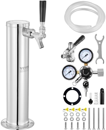 VEVOR Kegerator Tower Kit, Single Tap