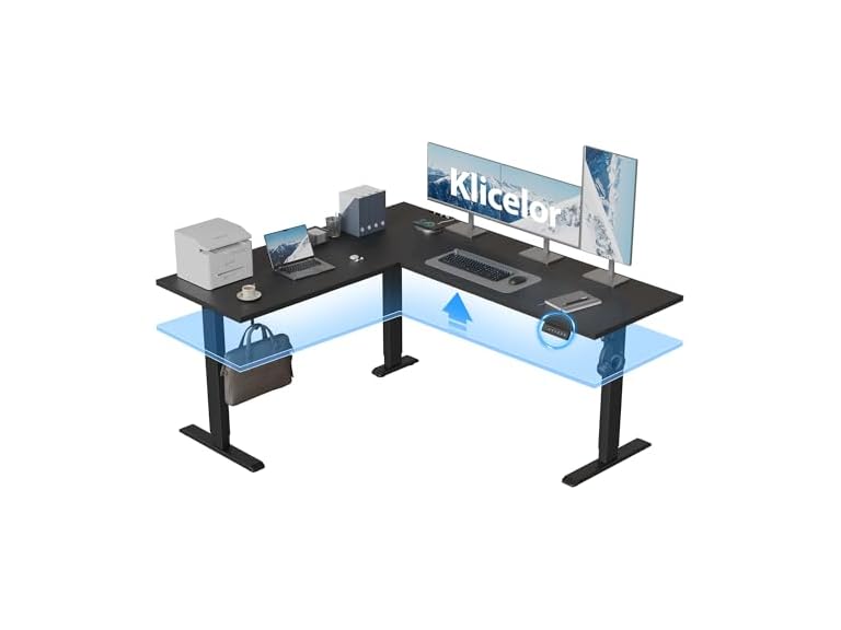 L Shaped Standing Desk 63 X 55 Inch