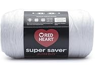 Red Heart Super Saver Jumbo Yarn, White