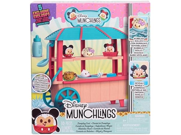 Just Play Disney Munchlings Dumpling Cart