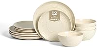 Stone Lain Dua 12-Piece Dinnerware
