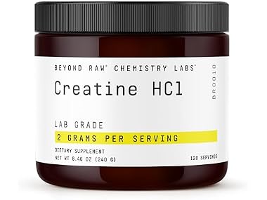 Beyond Raw Creatine HCl Powder120 Servings