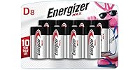 (8 PACK) Energizer MAX D Alkaline Batteries